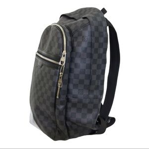 Louis Vuitton Michael Backpack Damier Graphite Black 1484691